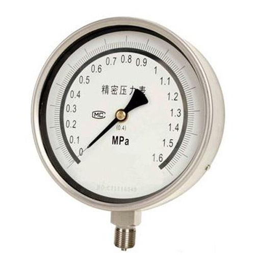 不(bù)鏽鋼精密壓力表
