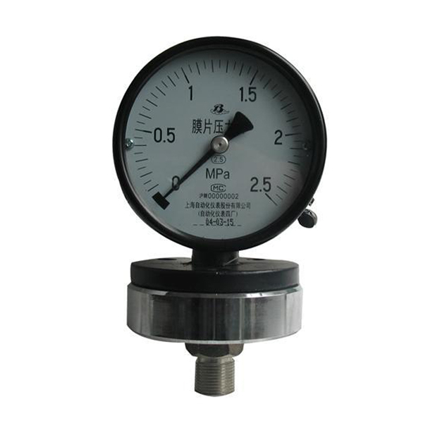 不(bù)鏽鋼膜片壓力表